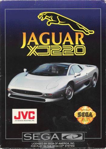 Cover Jaguar XJ220 for Sega CD